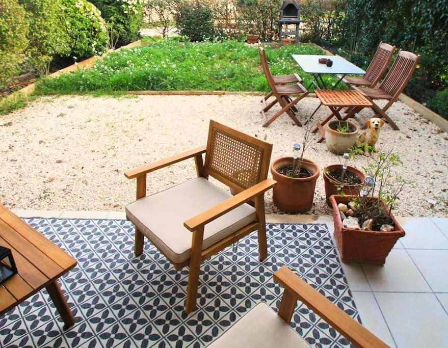Cosy Appartement Entre Vignes Et Garrigue Avec Piscine Péret Extérieur photo